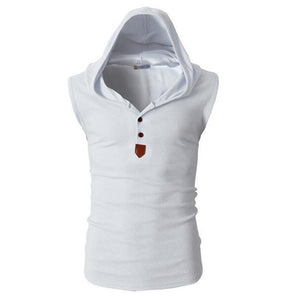 Sportwear Lifestyle Pullover Sleeveless Hoodie for Men