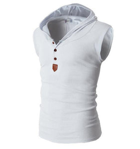 Sportwear Lifestyle Pullover Sleeveless Hoodie for Men