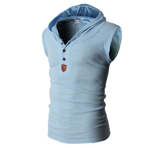 Sportwear Lifestyle Pullover Sleeveless Hoodie for Men