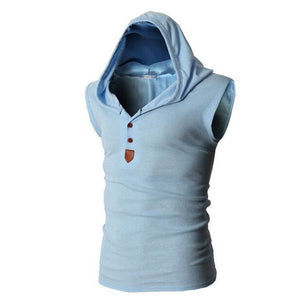 Sportwear Lifestyle Pullover Sleeveless Hoodie for Men