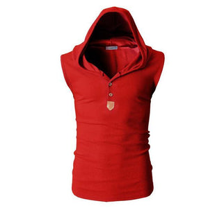 Sportwear Lifestyle Pullover Sleeveless Hoodie for Men