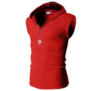 Sportwear Lifestyle Pullover Sleeveless Hoodie for Men