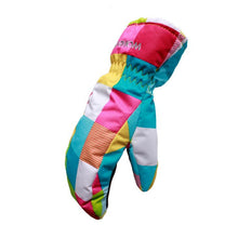 FGN Plaid Color Ski Glove