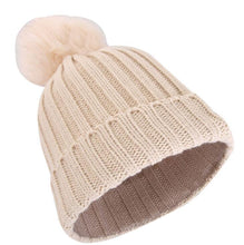 Warm Slouchy Knit Beanie Cap For Women