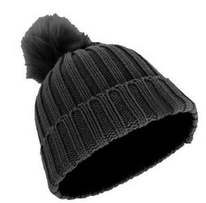 Warm Slouchy Knit Beanie Cap For Women