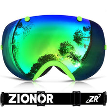 ZIONOR Dual Lens Design Ski Snwoboard Goggles