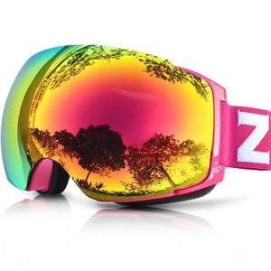 Anti-fog Detachable Strap Ski Snowboard Goggles