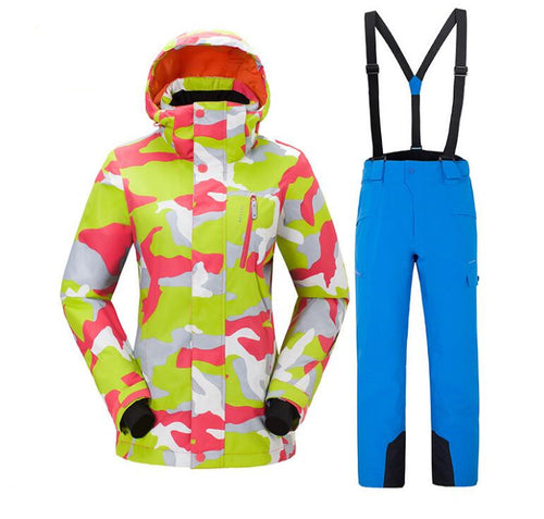 Winter Downhill Free Moving Ski Suit YK01 For Women