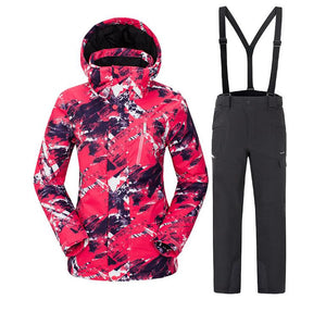 Winter Downhill Free Moving Ski Suit YK03 For Women