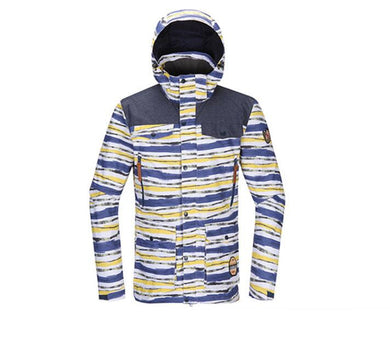 TOREAD Print Two Lines Anti-Abrasion Ski Jacket