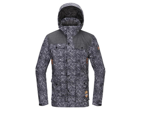 TOREAD Dark Gray Anti-Abrasion Ski Jacket