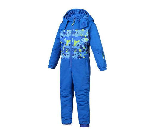 PHIBEE One Piece Ski Suit CAT5N for Little Boys