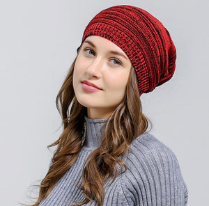 Stylish Red Winter Beanie for Women