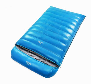 Waterproof Lightweight Envelope Double Down Sleeping Bag