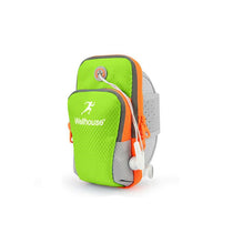 ZW2T Sports Armband Multi-functional Pockets Workout Arm Bag