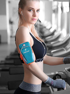 ZW2T Sports Armband Multi-functional Pockets Workout Arm Bag