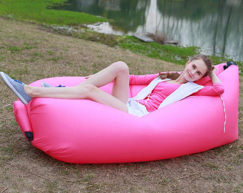 Inflatable Lounger YE7K Portable Outdoor Air Sofa