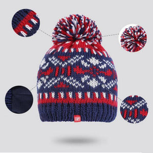 Warm Winter Knit Beanie Cap WT3S For Women