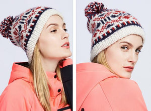 Warm Winter Knit Beanie Cap WT3S For Women
