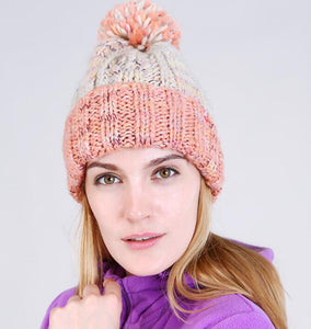 Warm Winter Knit Beanie Cap SA1N For Women
