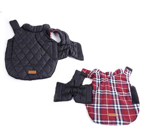 Gooby Padded British Style Vest Reversible For Loved Dog