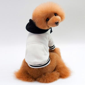 Stylish Warm Cotton Puppy Hoodie Pet Dog Clothes