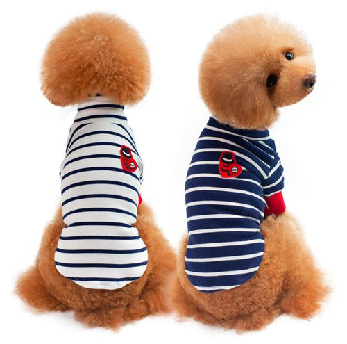 Cute Style Warm Cotton Puppy Vest Pet Dog Clothes