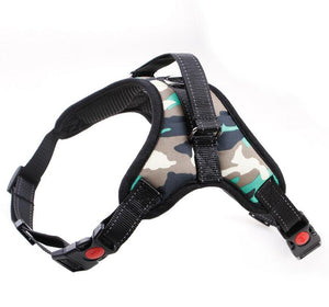 Camouflage Warm Soft Front Range Dog Harness