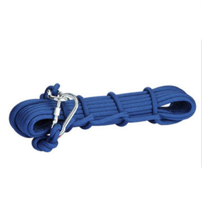 AK8T Outdoor Rock Climbing Safety Rope 10M with 2 Hooks