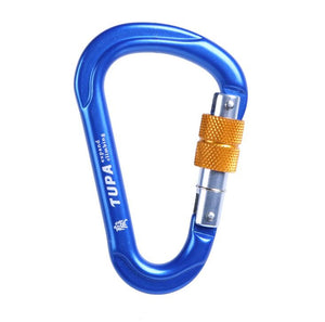 FH3B Ultra Strength D Shape Locking Carabiner Climbing Hook