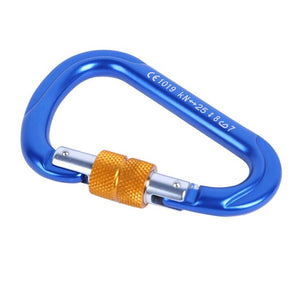 FH3B Ultra Strength D Shape Locking Carabiner Climbing Hook