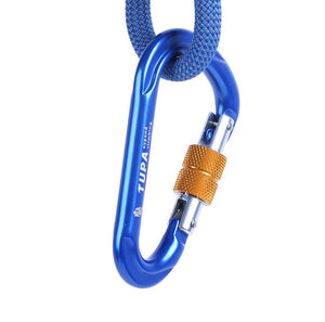 FH3B Ultra Strength D Shape Locking Carabiner Climbing Hook