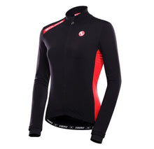 Black Women Long Sleeve Cycling Jersey