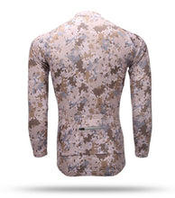 Coffee Camouflage Long Sleeve Cycling Jersey Set