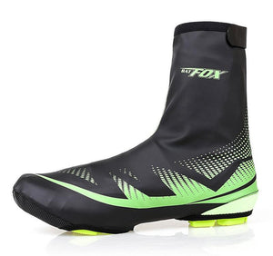 Green Waterproof  Cycling Shoe Covers