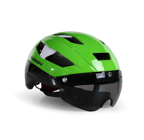 Ultralight Road Mountain Cycle Helmet with Removable Shield Visor