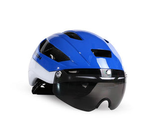 Ultralight Mountain Cycle Helmet with Removable Shield Visor