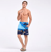 Men's Blue Far Sea Beach Board Shorts