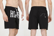 Men's Black HEAVEN Print Beach Board Shorts