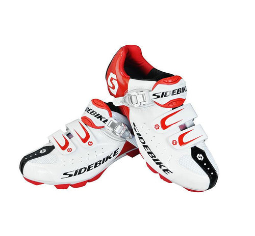 White Red Ultra-light MBT Cycling Shoes