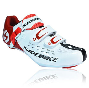 White Pro Road  Cycling Shoes