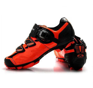 Orange Pro Mountain Cycling Shoes