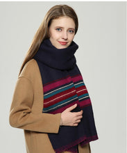 VIGROCK W01 Knit Wool Long Scarf for Women