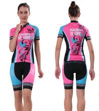 Tropical Butterfly Red Short Sleeve Cycling Jersey Set